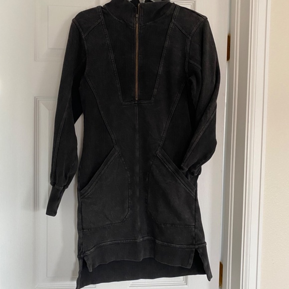 Anthropologie Daily Practice Zip Up Mini Dress - Picture 4 of 6